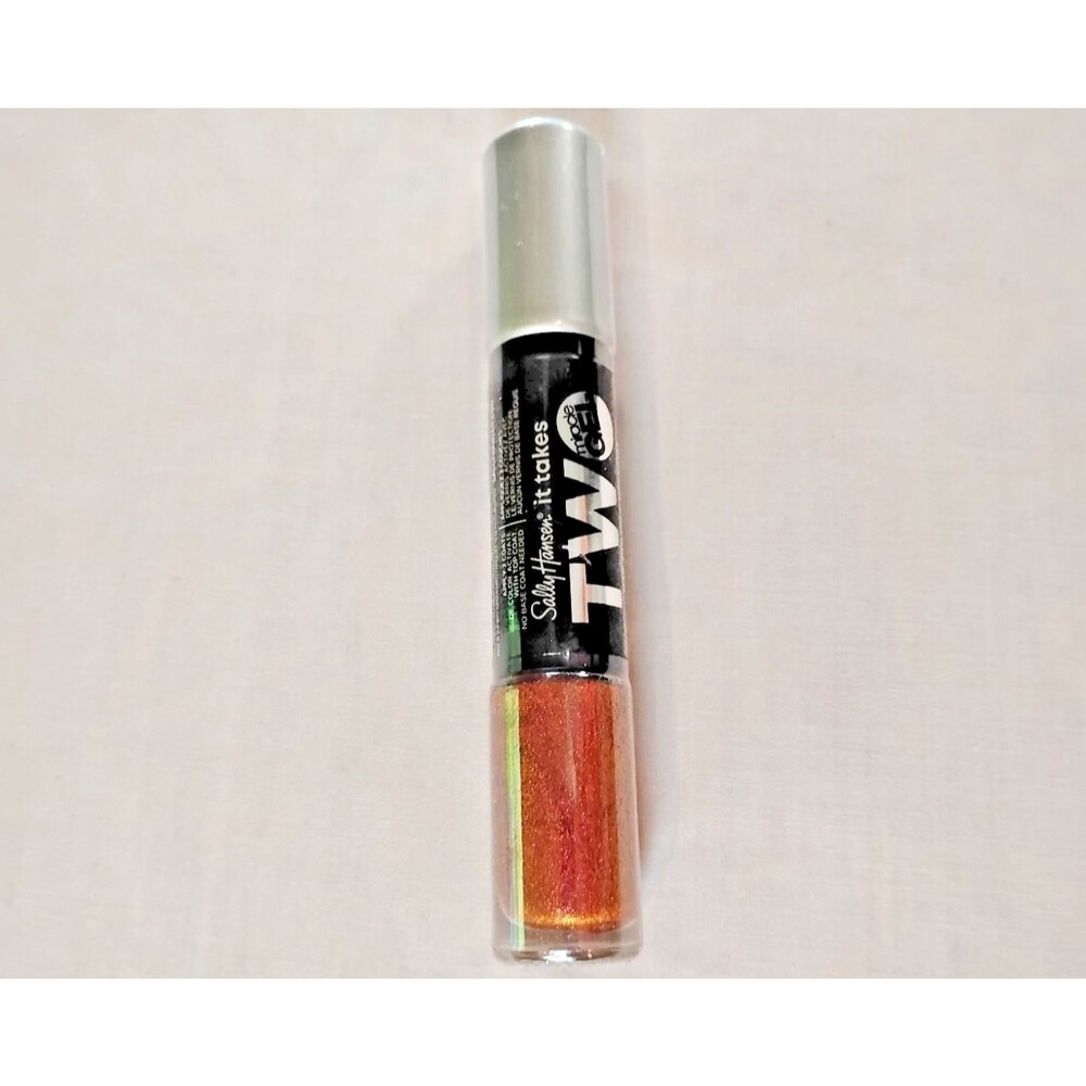 Sally Hansen Nail Color & Top Coat Miracle Gel 2 in1 Sundown Socialite New NWT